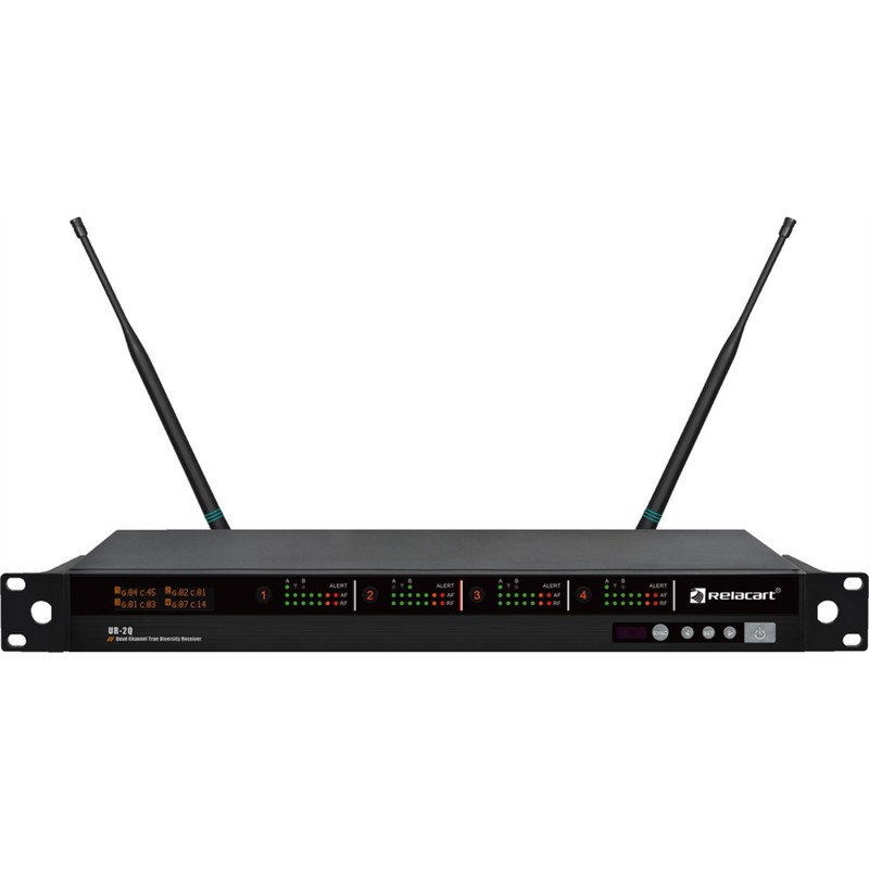 -channel Diversity Uhf Pll Wideband Receiver  Ur-2q