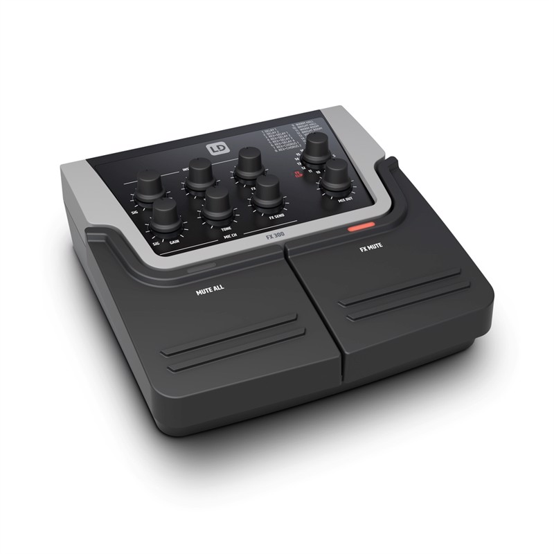 -kanals Pedal Med 16 Digitale Effekter Ld Systems Fx 300